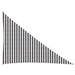 Solseil 3 x 4 x 5 m HDPE
