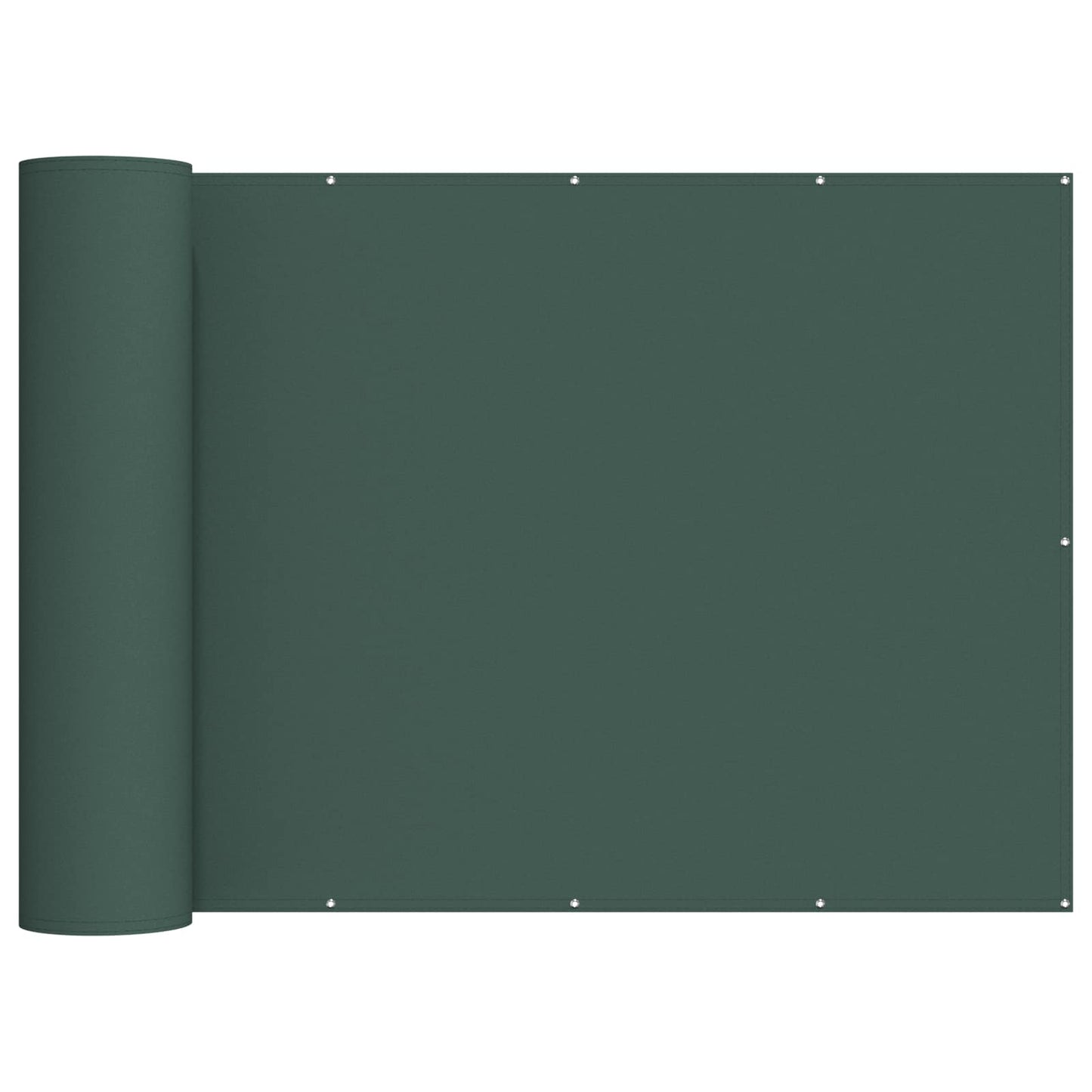 Balkong privat skjerm 200 x 500 cm Stoff med PU-belegg