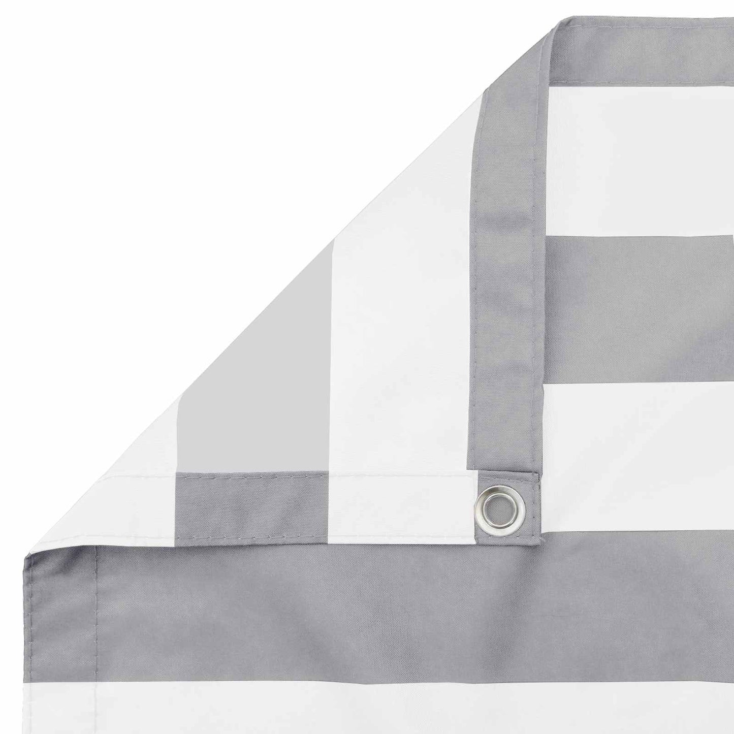 Balkong privat skjerm 200 x 600 cm Stoff med PU-belegg