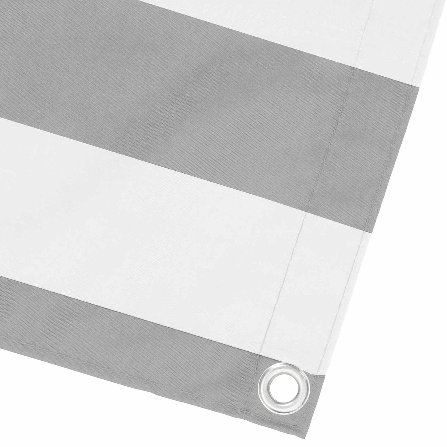 Balkong privat skjerm 200 x 800 cm Stoff med PU-belegg