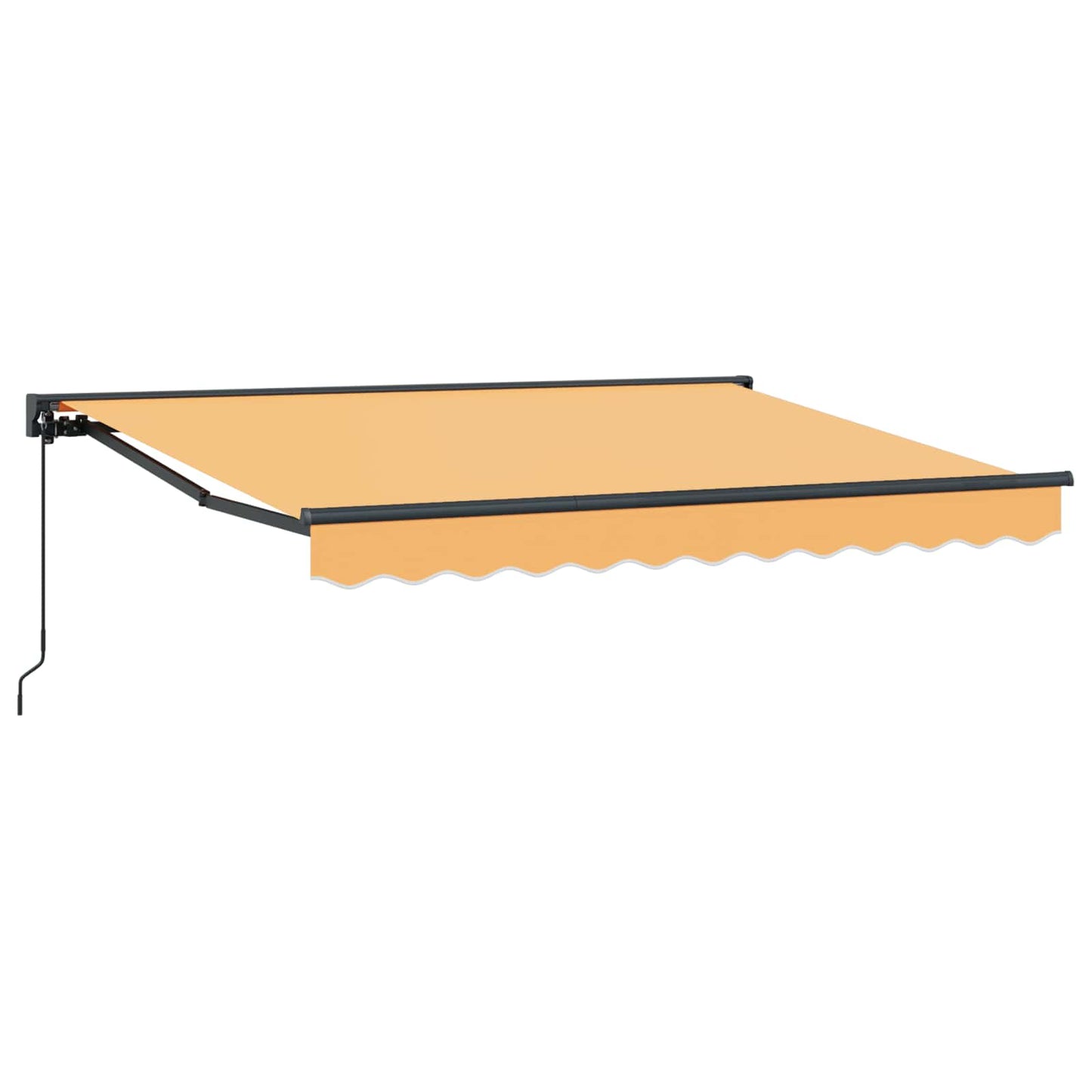 Manuell utskiftbar markise sand 3,5 x 2 m