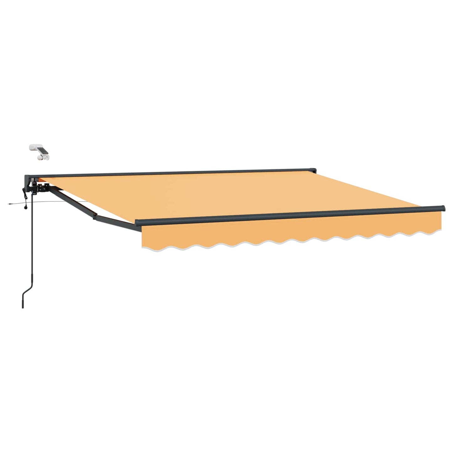 Elektrisk Utrekkbar Markise sand 4 × 3 m