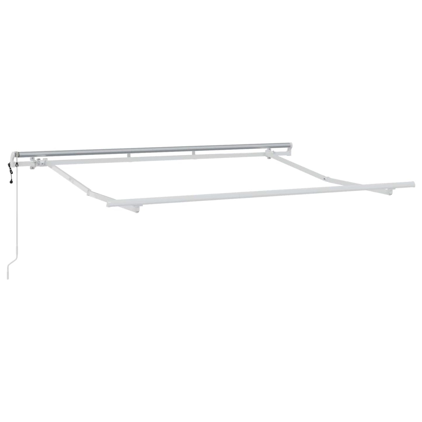 Uttrekkbar markise sand 400 × 350 cm