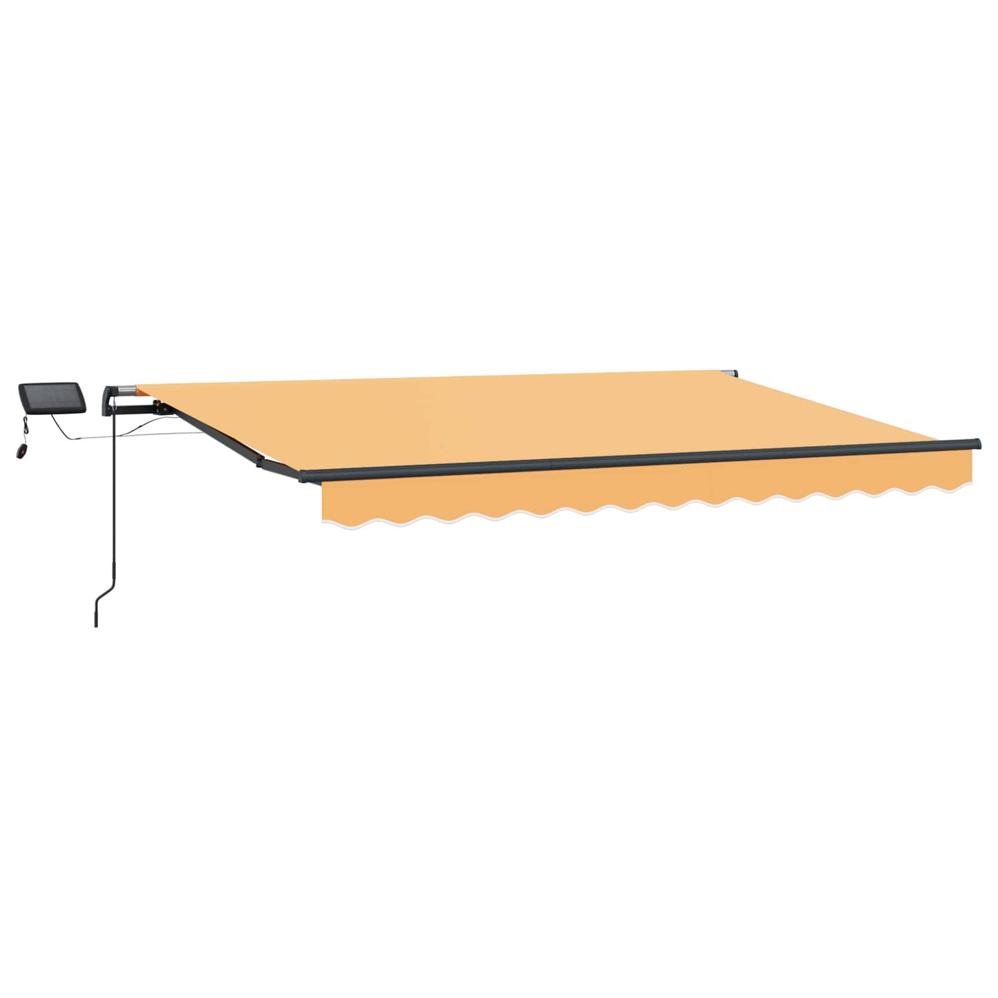 Innvendbar Markise sand 450 × 300 cm stoff