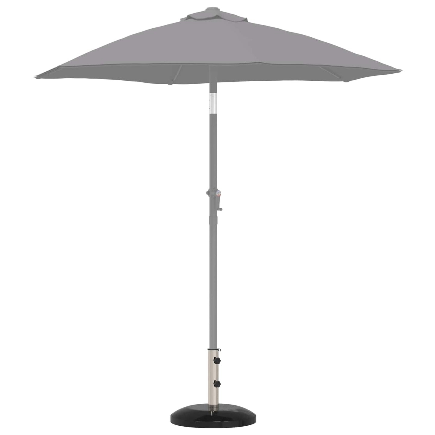 Parasolfot for 40-50 mm stang 26.75 kg Svart for 40-50 mm Pole