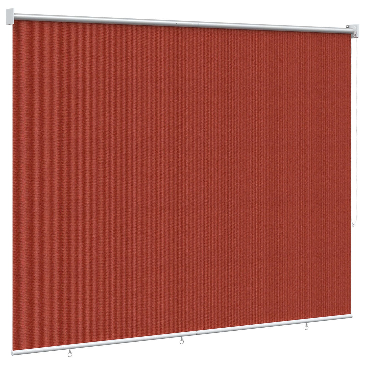 Utendørs Rullegardin 90% UV-blokk Terracotta 160 x 140 cm HDPE