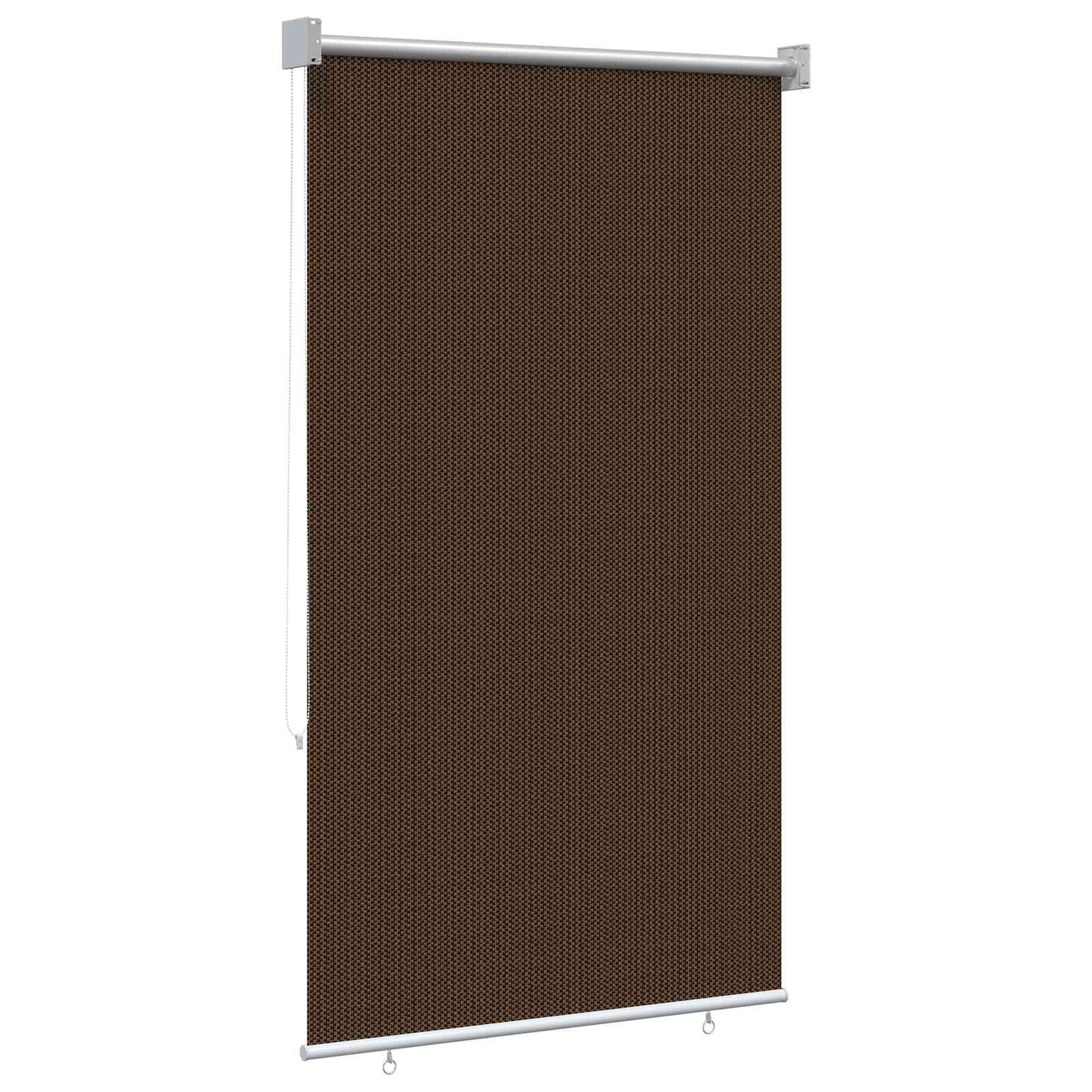 Utendørs Rullegardin 90% UV-blokk Brun 80 x 140 cm HDPE