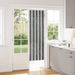 Insektgardin Chenille Grå og svart 56 x 185 cm 100% PP