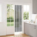 Insektgardin Chenille Grå og svart 56 x 200 cm 100% PP