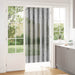 Insektgardin Chenille Grå og svart 90 x 200 cm 100% PP