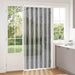 Insektgardin Chenille Grå og svart 100 x 220 cm 100% PP