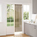 Insektgardin Chenille Mørkebrun og Beige 56 x 200 cm 100% PP