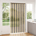 Insektgardin Chenille Mørkebrun og Beige 118 x 220 cm 100% PP