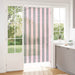 Insektgardin Chenille Sølvgrå og rosa 100 x 200 cm 100% PP