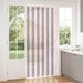 Insektgardin Chenille Sølvgrå og rosa 100 x 230 cm 100% PP