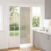Insektgardin Chenille Grå og Beige 56 x 200 cm 100% PP