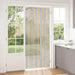 Insektgardin Chenille Grå og Beige 90 x 220 cm 100% PP
