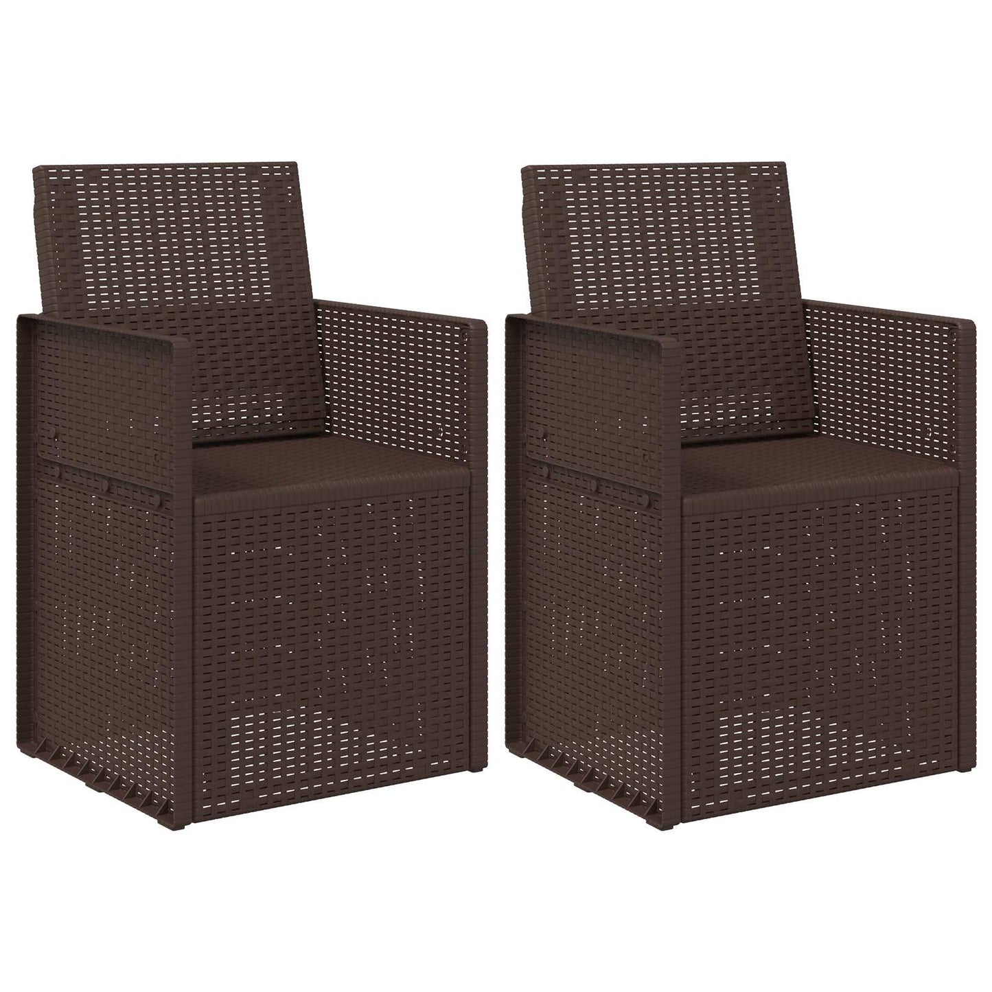 Hage Spise Stoler 2 pcs Brun PP