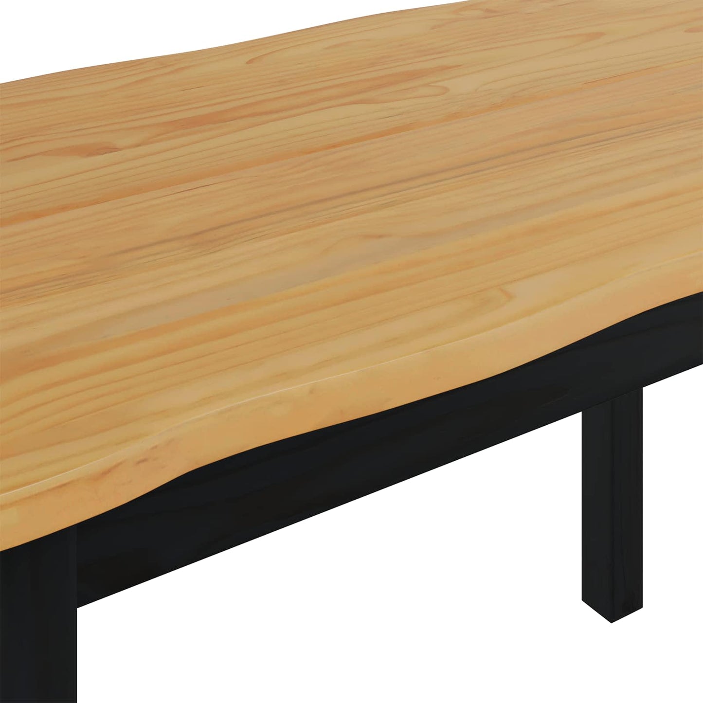 Spisebord EKAI Svart 112 x 70 x 76,5 cm Heltre furu