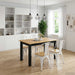 Spisebord EKAI Svart 112 x 70 x 76,5 cm Heltre furu