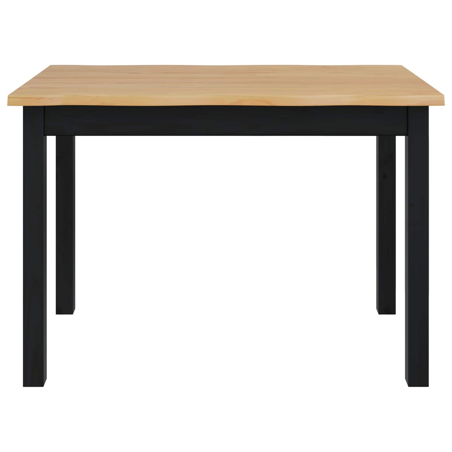 Spisebord EKAI Svart 112 x 70 x 76,5 cm Heltre furu
