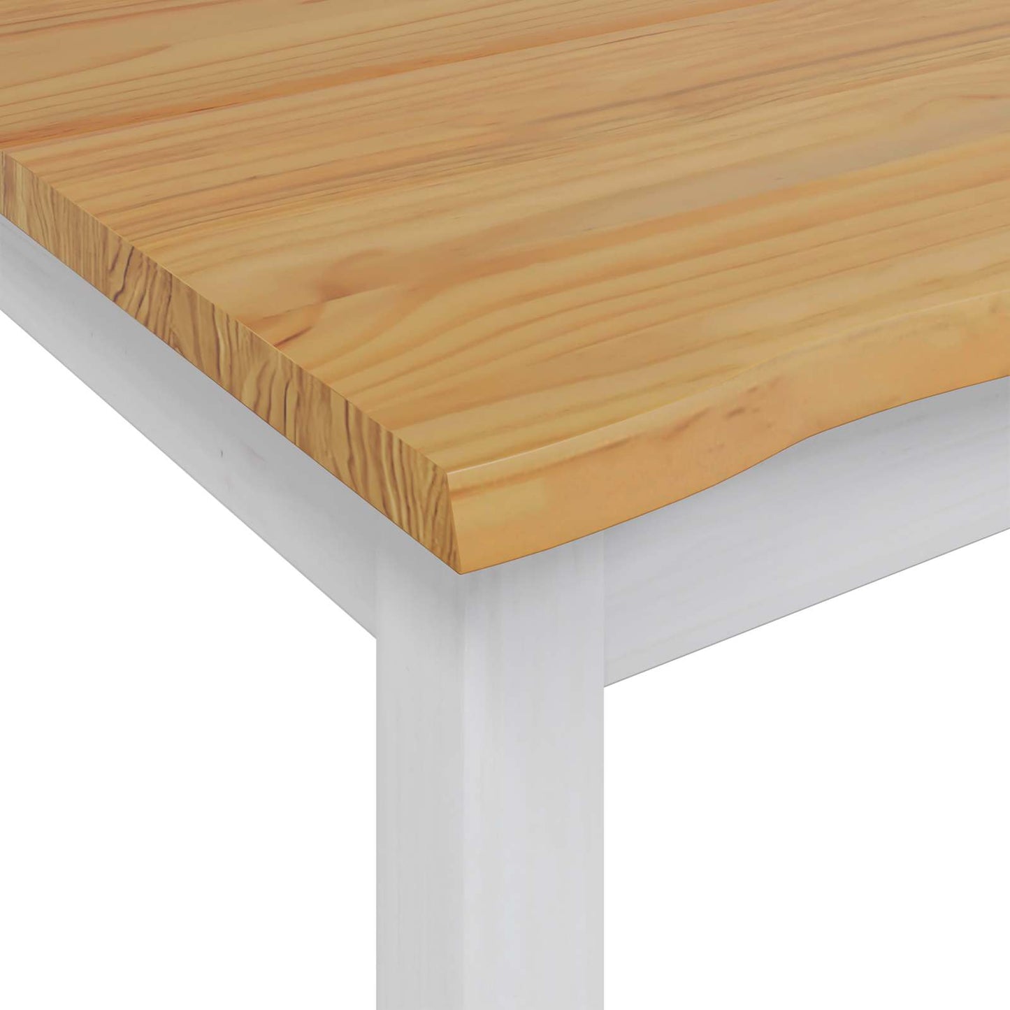Spisebord EKAI Hvit 112 x 70 x 76,5 cm Heltre furu