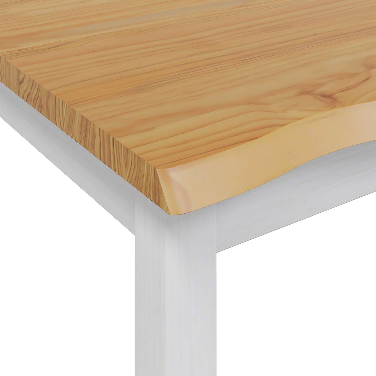 Høy Barbord EKAI Hvit 112 x 70 x 91 cm Heltre furu