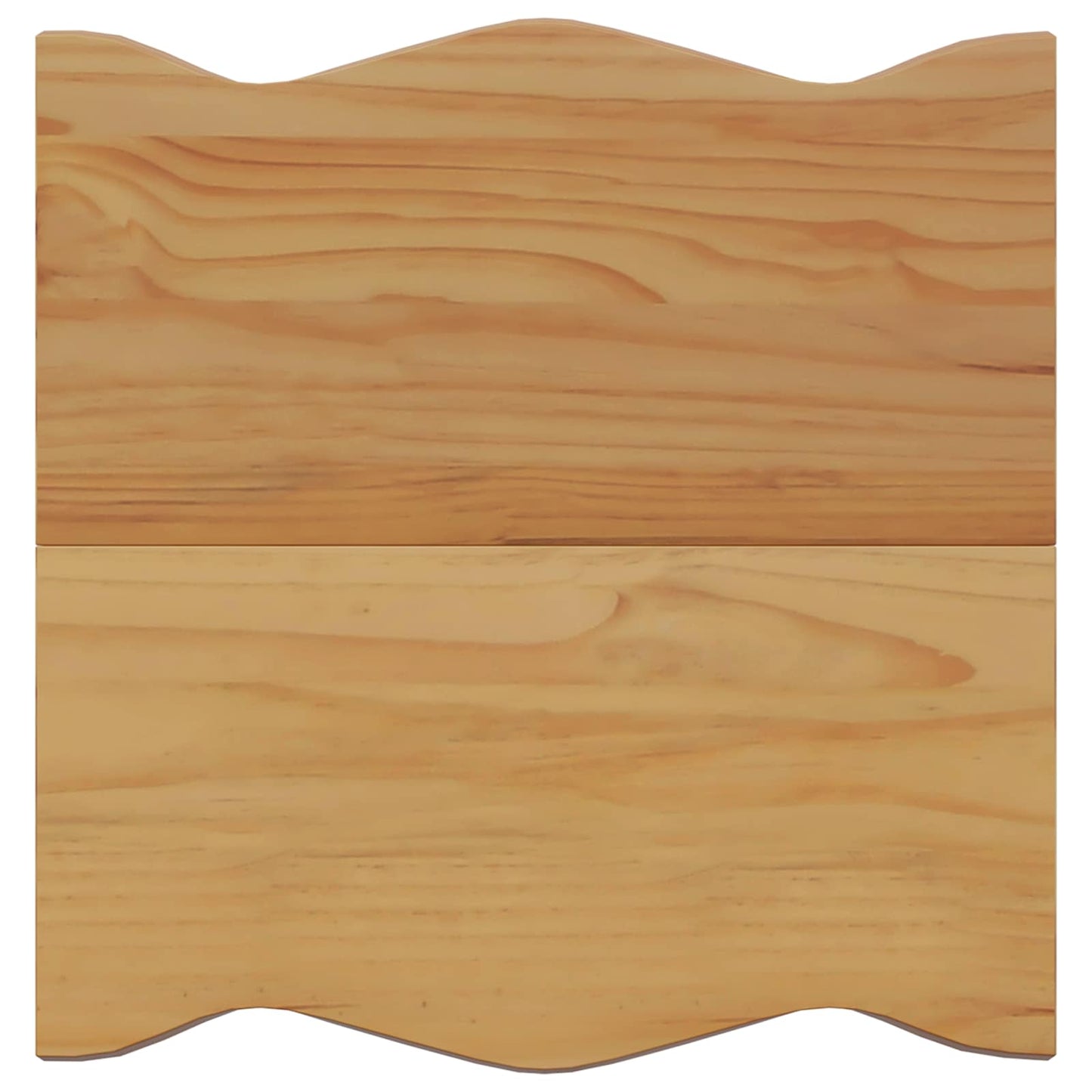 Sidetabell med hylle EKAI Hvit 50 x 50 x 45,5 cm Heltre furu