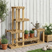 Planteholder Hvit 93,5 x 25 x 91,5 cm Solid akasietre