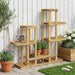 Planteholder Hvit 118 x 25 x 96,5 cm Solid akasietre