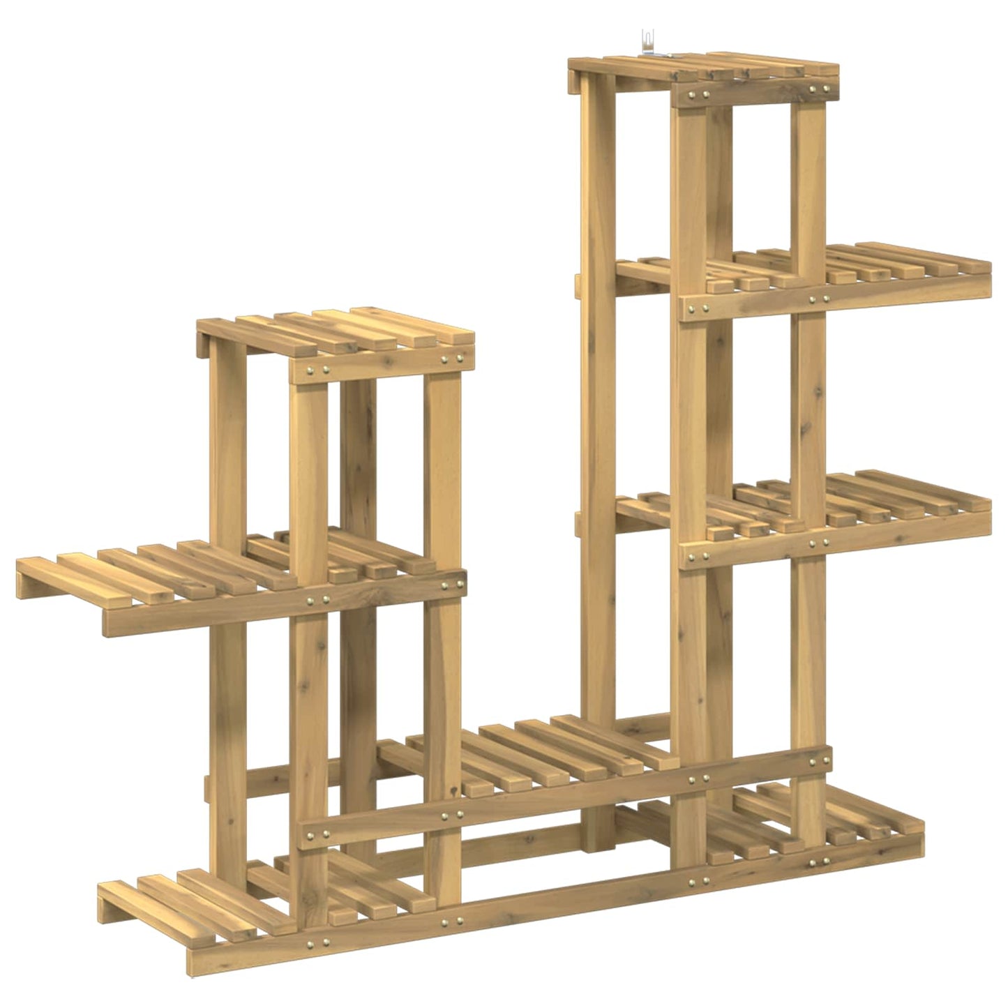 Planteholder Hvit 118 x 25 x 96,5 cm Solid akasietre