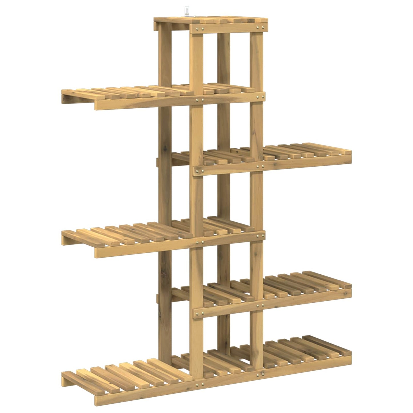 Planteholder Hvit 93 x 25 x 114,5 cm Solid akasietre