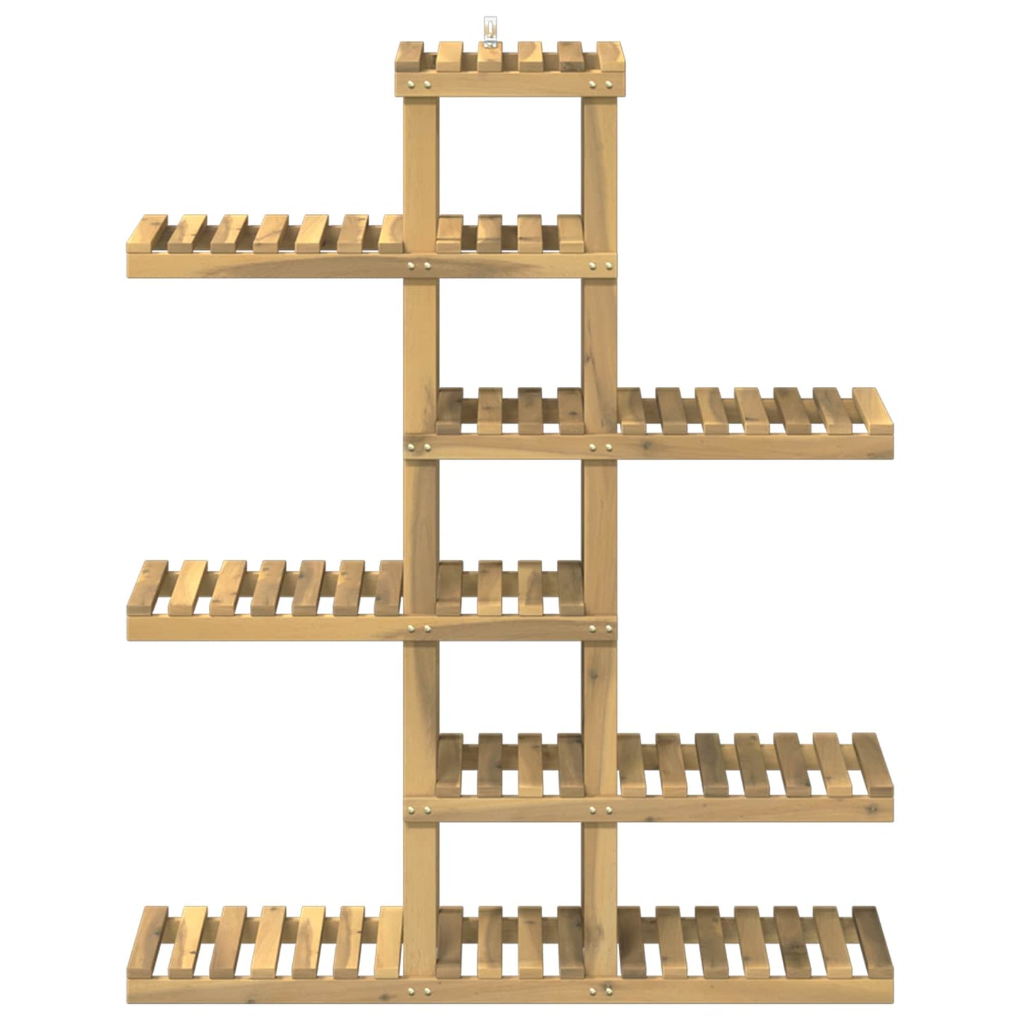 Planteholder Hvit 93 x 25 x 114,5 cm Solid akasietre