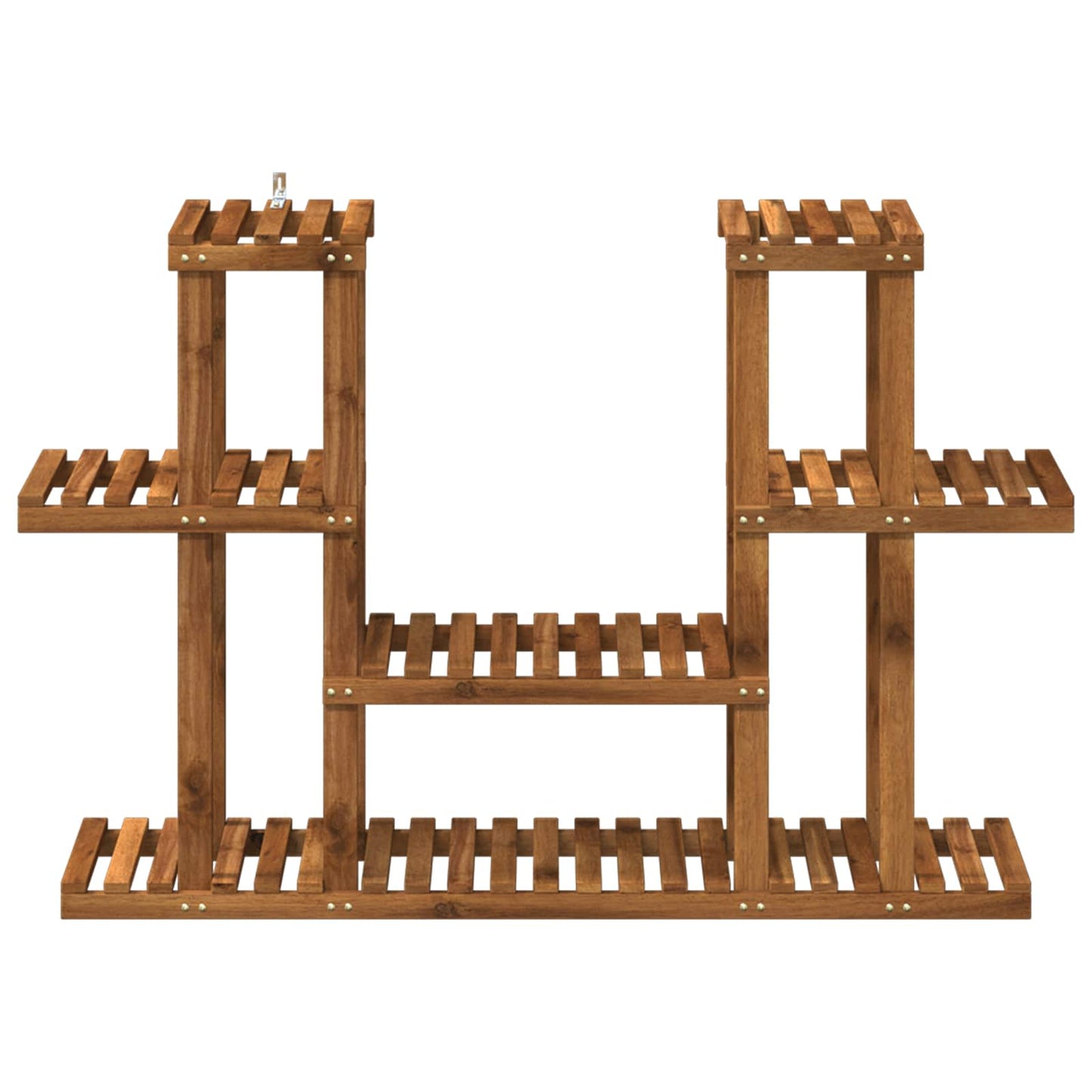 Planteholder Naturlig 123 x 25 x 78,5 cm Solid akasietre