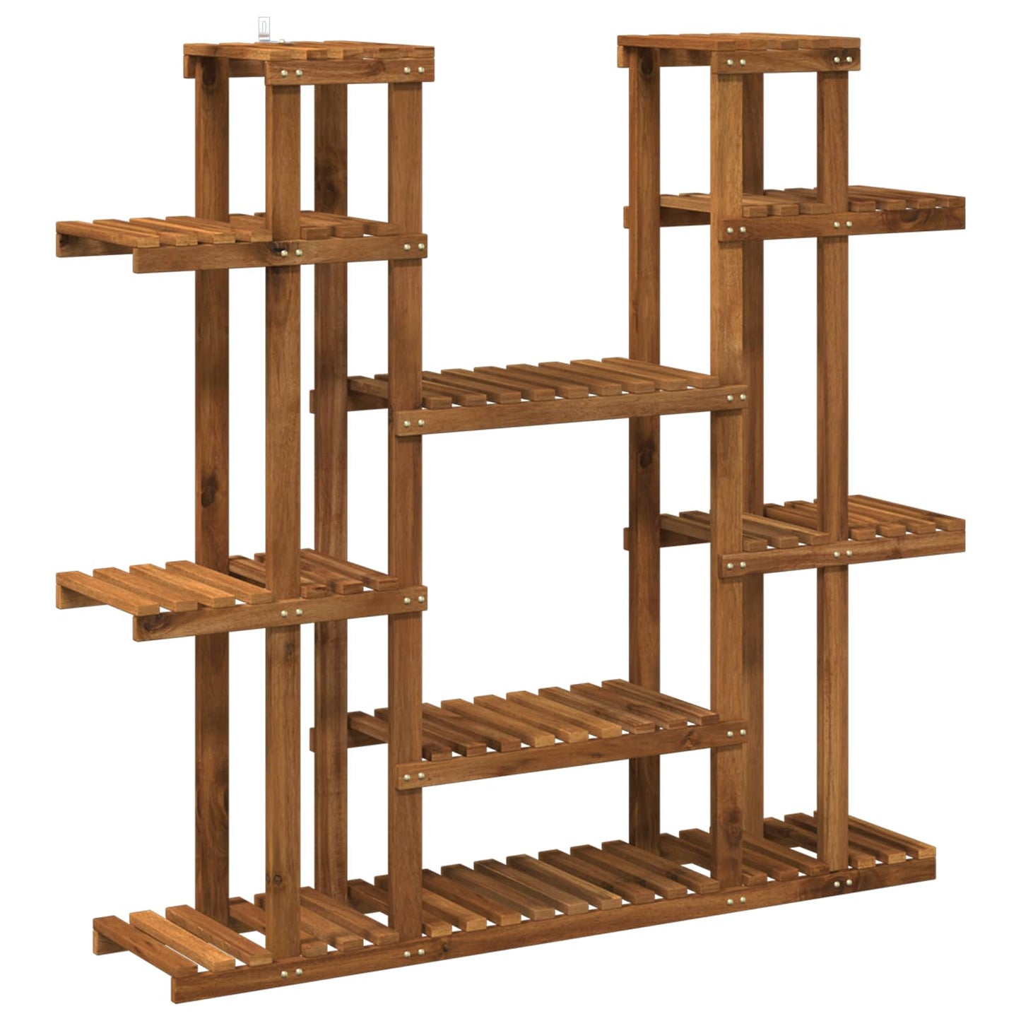 Planteholder Naturlig 123 x 25 x 114,5 cm Solid akasietre