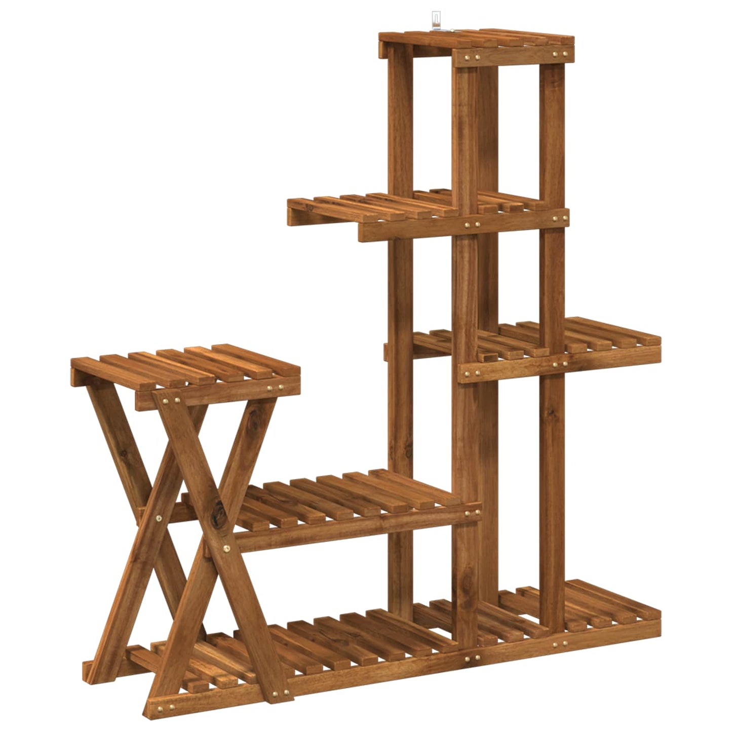 Planteholder Naturlig 95 x 25 x 101,5 cm Solid akasietre