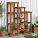 Planteholder Naturlig 85 x 30 x 114,5 cm Solid akasietre