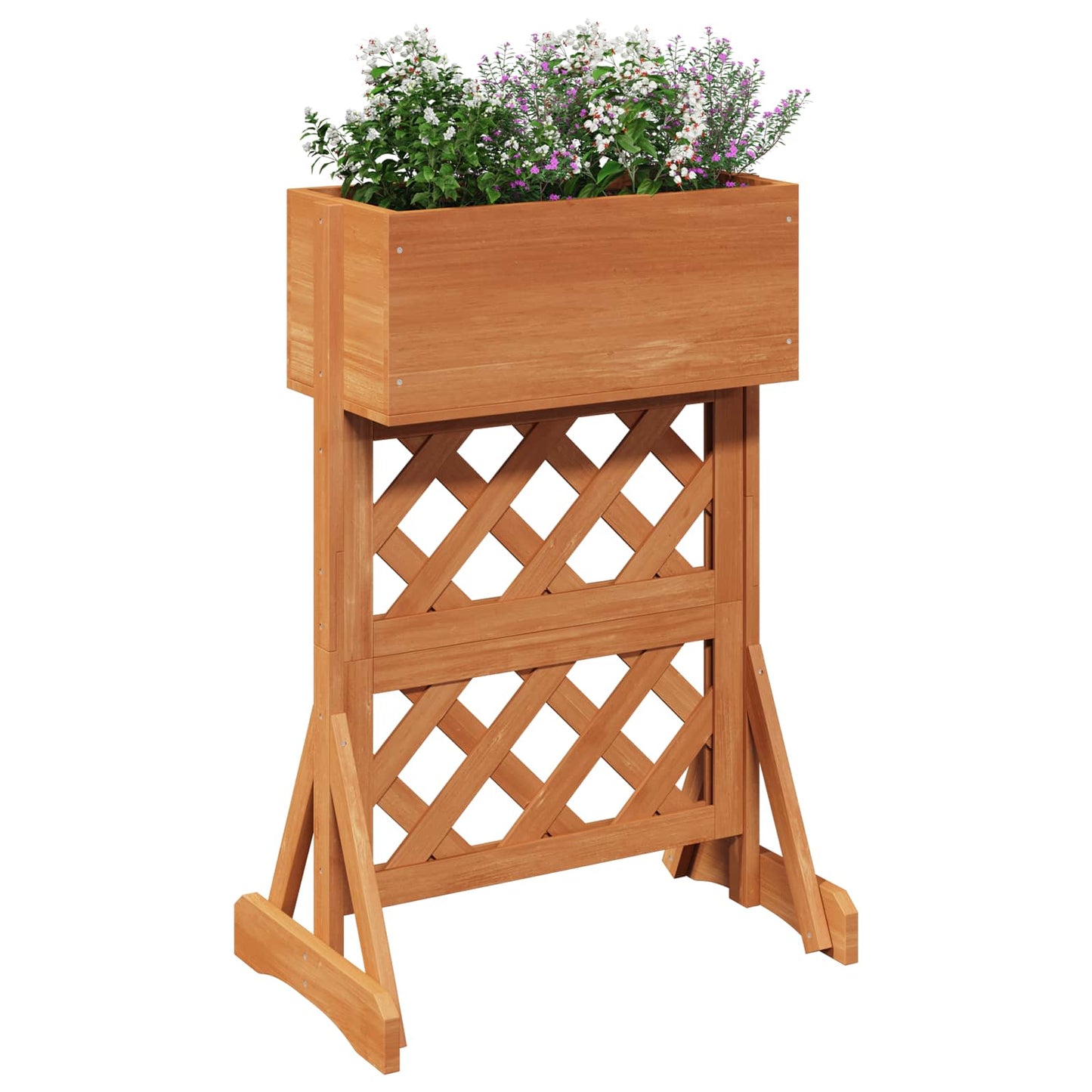 Vertikal hageblomsttrellis Oransje 48 x 30 x 70,5 cm