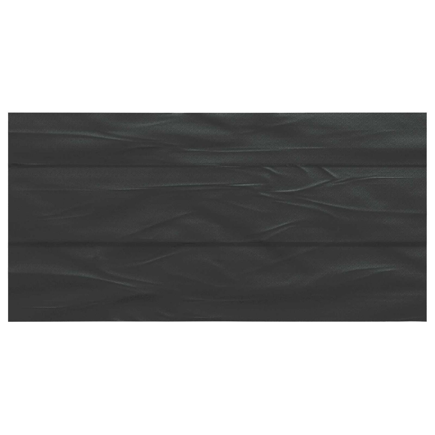 Solar Bassengtrekk 1000 x 500 cm 110 μm Torget PE Svart