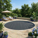 Solar Pool Cover Heavy Quality Svart Ø 381 cm 200 μm PE