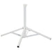 Parasol Stativ Hvit Stål for 25-32 mm Stang