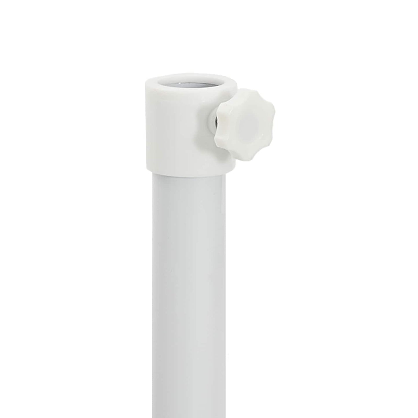 Parasol Stativ Hvit Stål for 25-32 mm Pole