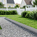 Gjerdekant 10 m x 15 cm Galvanisert stål Sølv