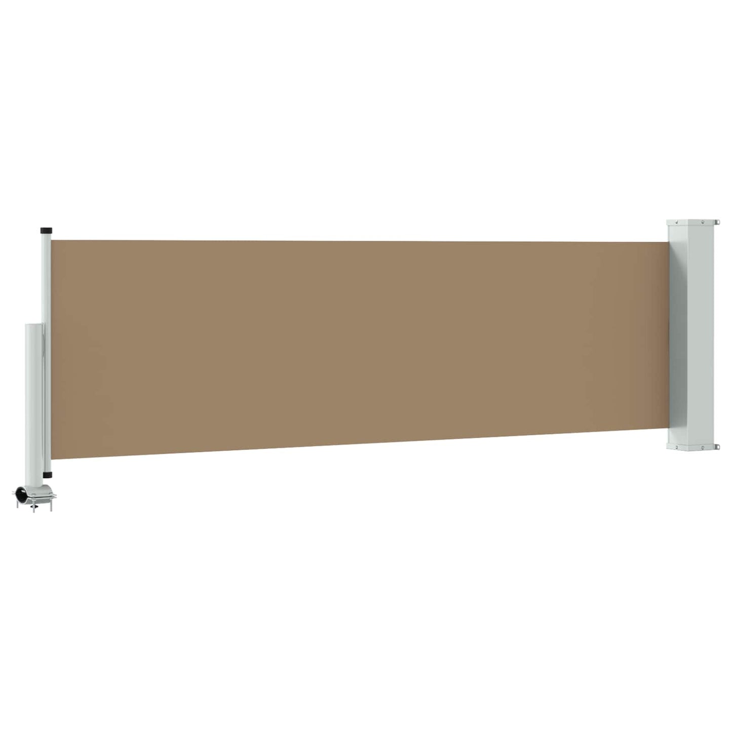 Side Markise 60 x 300 cm 100% polyester jern stål Rektangulær