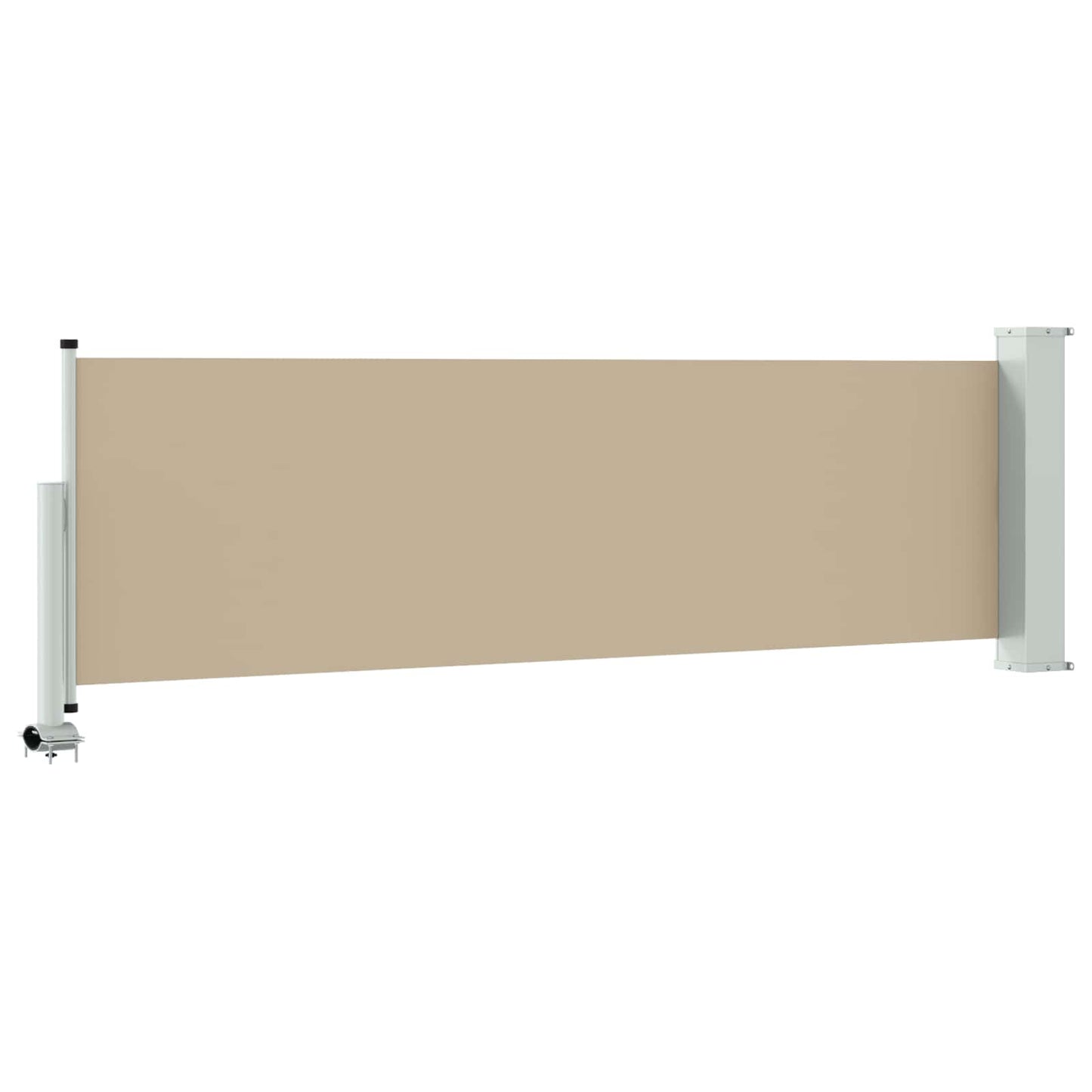 Side Markise 100 x 300 cm 100% polyester jern stål Rektangulær