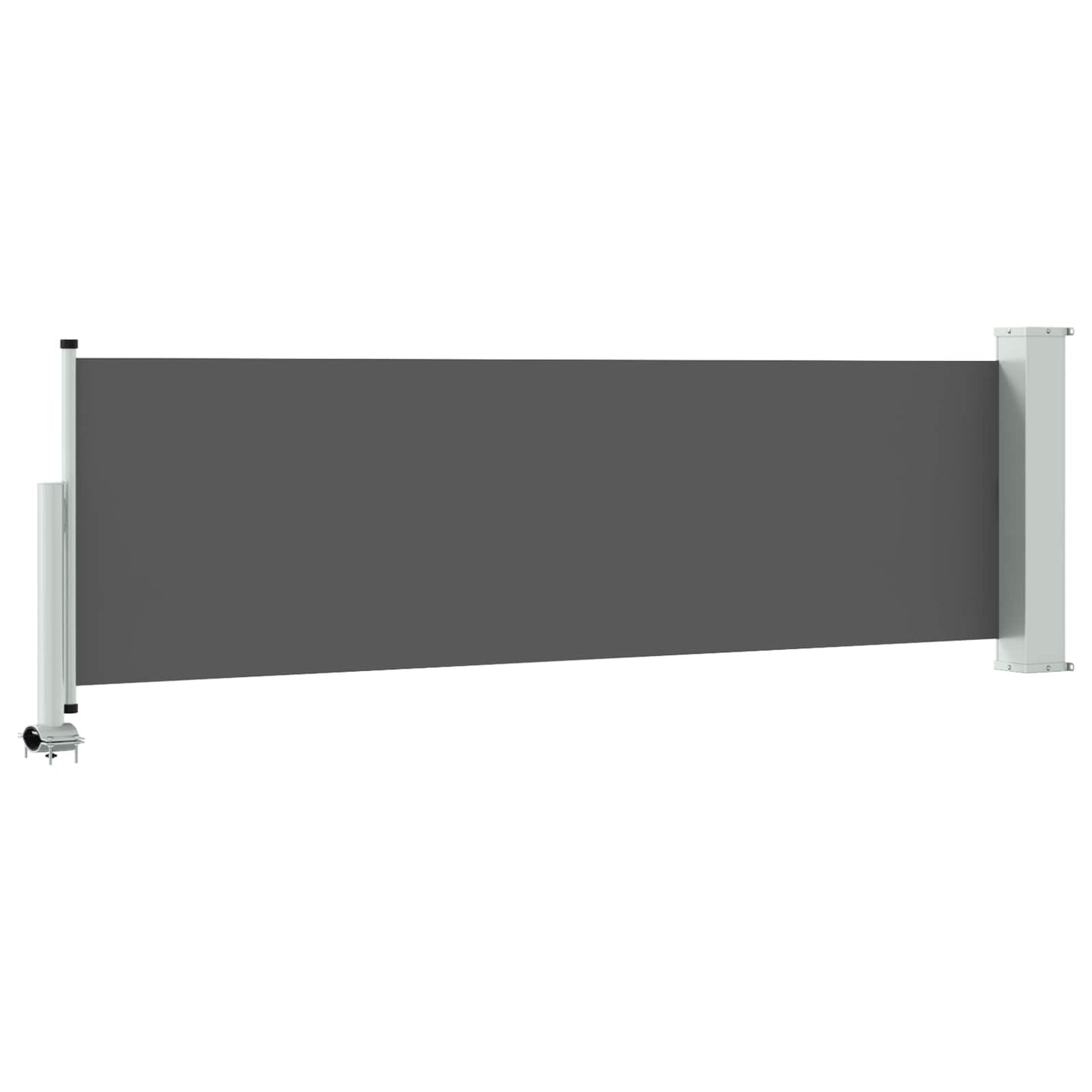 Side Markise 100 x 300 cm 100% polyester jern stål Rektangulær