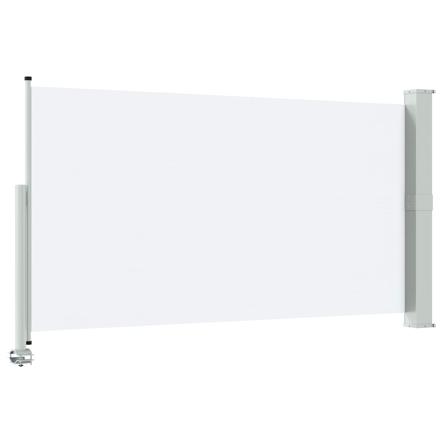 Side Markise 117 x 300 cm 100% polyester jern stål Rektangulær