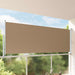 Side Markise 117 x 300 cm Rektangulær Gråbrun