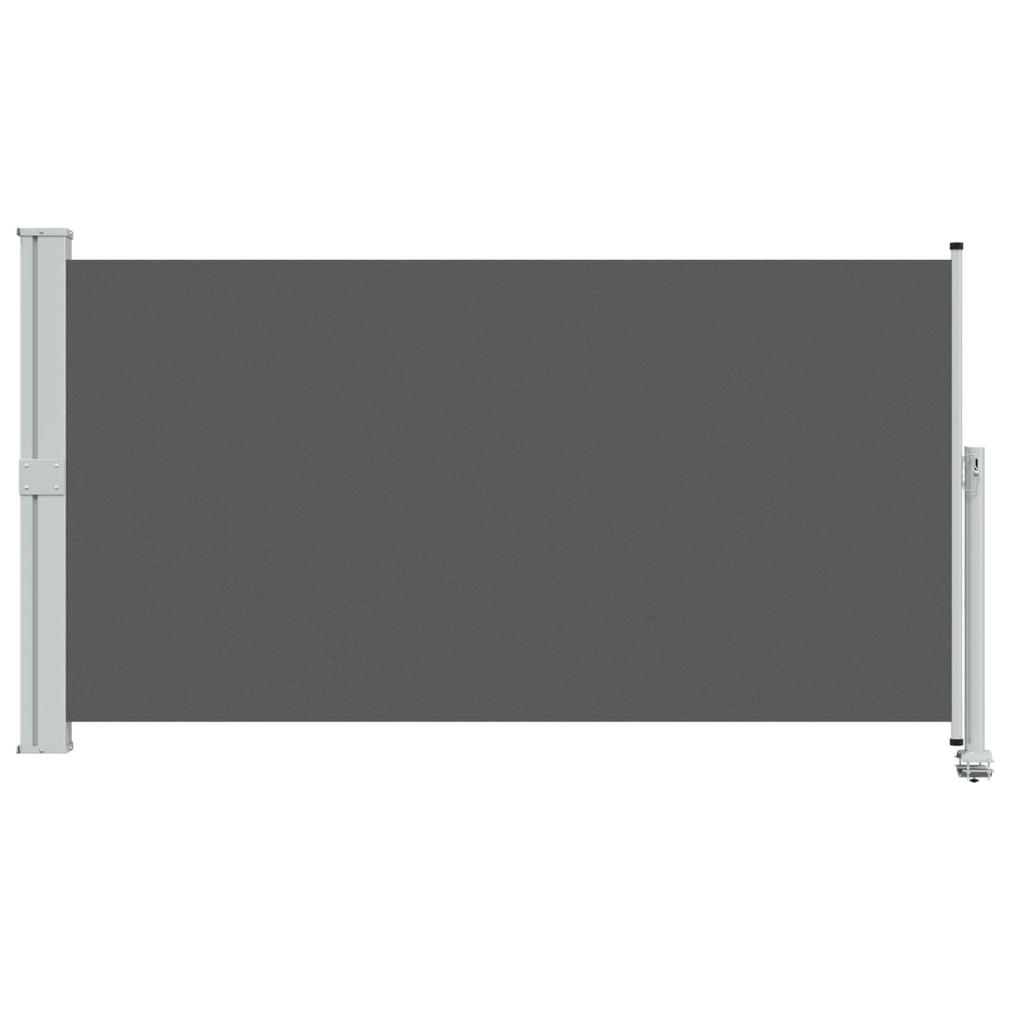 Side Markise 160 x 300 cm Rektangulær Antrasitt
