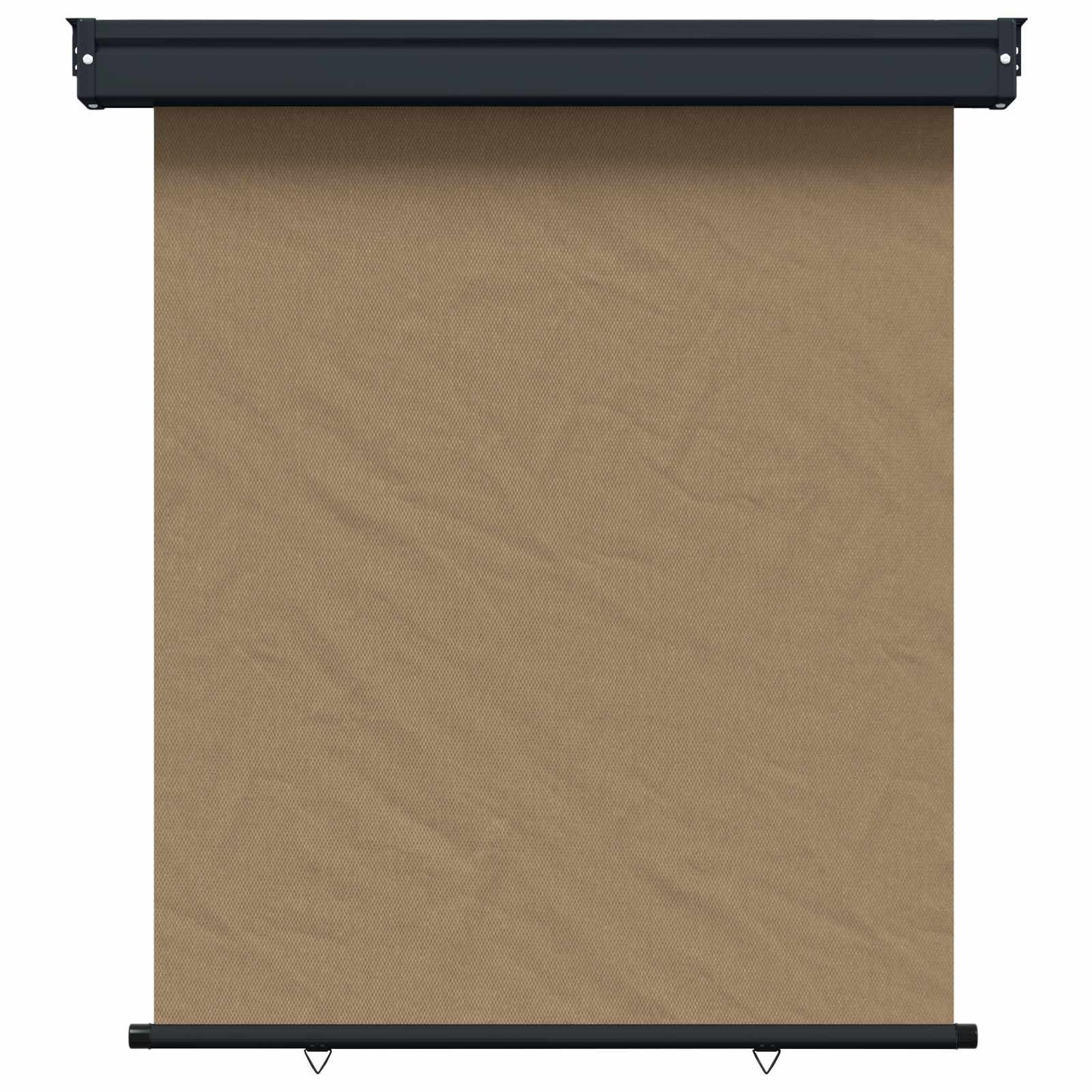 Balkong Side Markise 117 x 250 cm 100% polyester jern stål